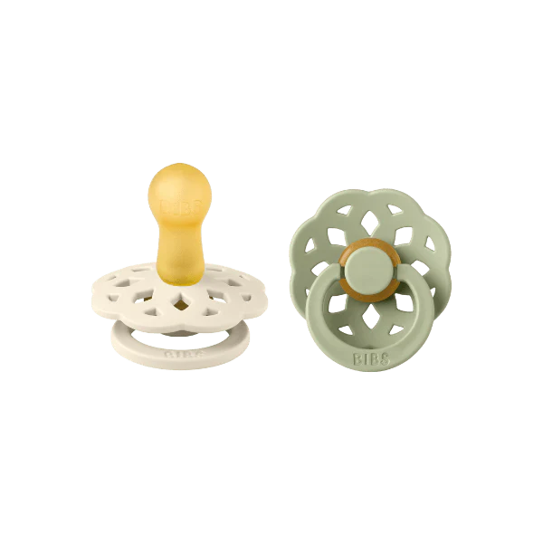 BIBS Dummies - Boheme S2 - Ivory/Sage (2pk)
