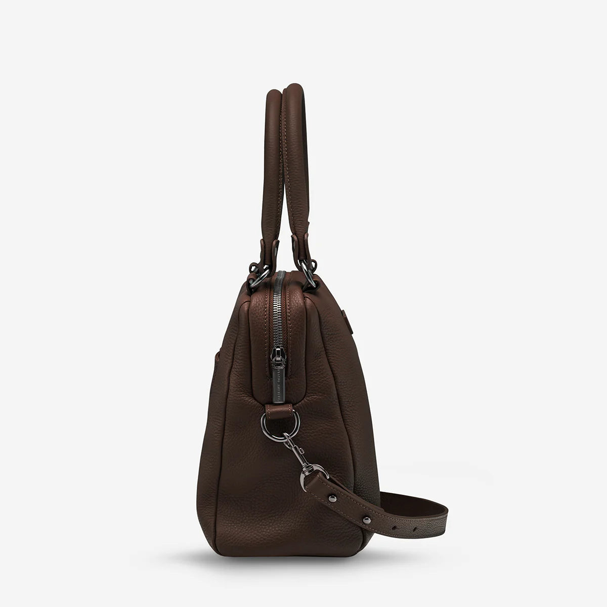 Last Mountains Leather Bag - Cocoa