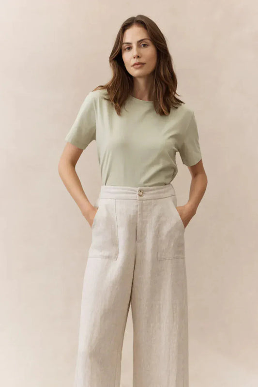 Jude Linen Pants - Natural