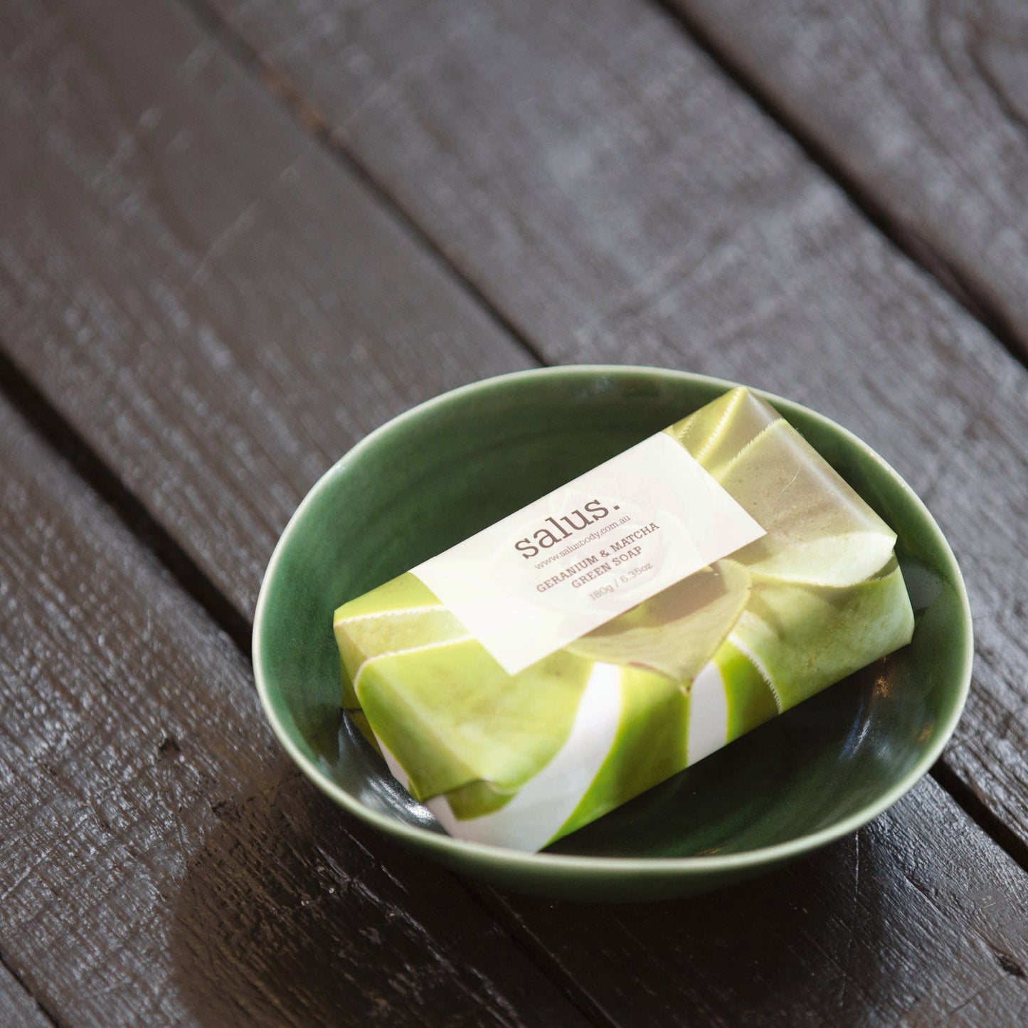 Geranium & Matcha Green Soap - 180g