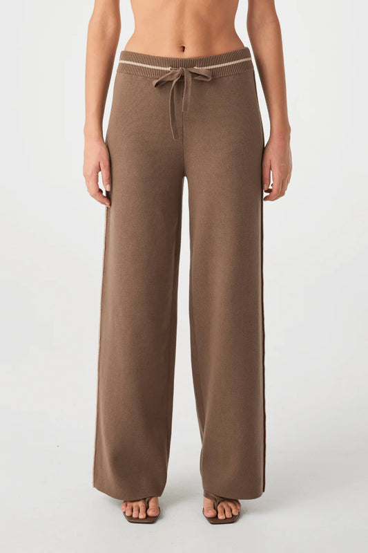 Milan Track Pant - Cacao
