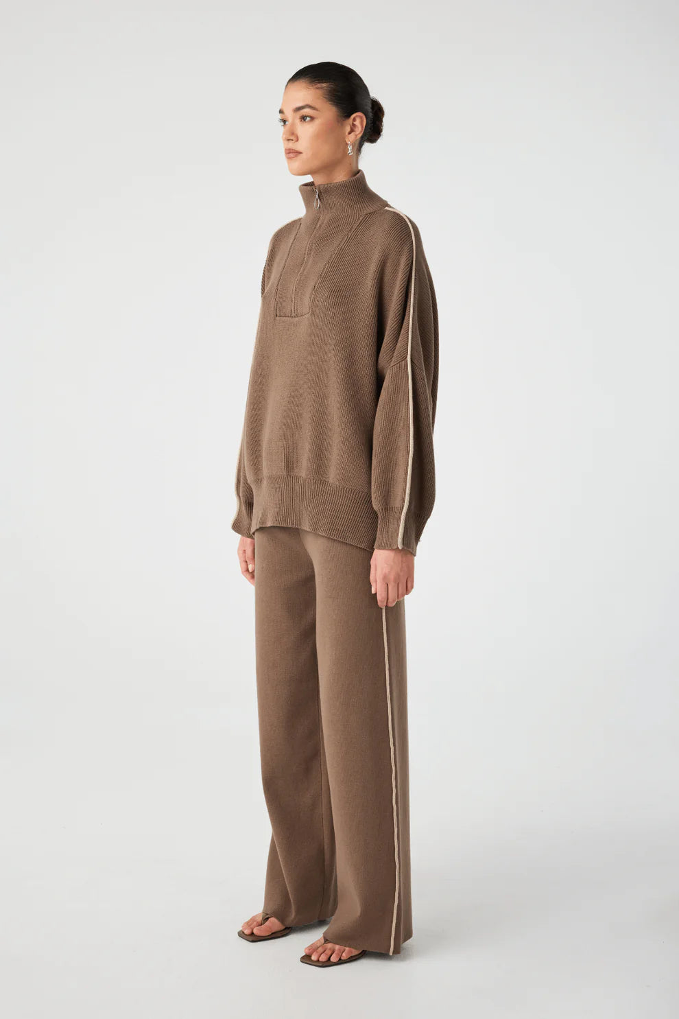 Milan Track Pant - Cacao