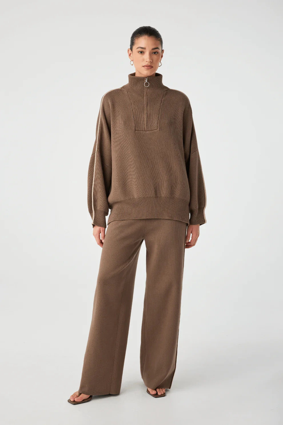 Milan Track Pant - Cacao