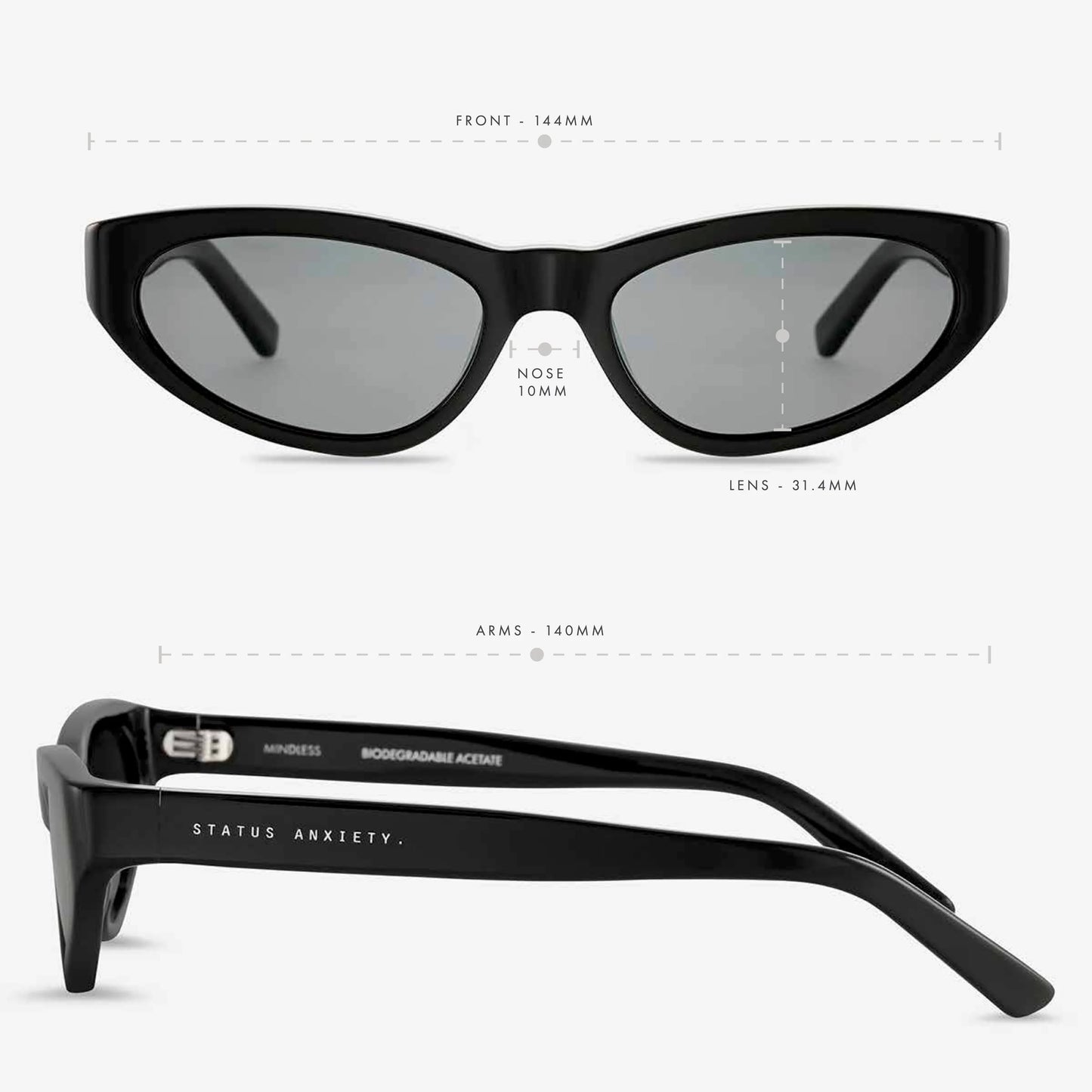 Mindless Sunglasses - Black