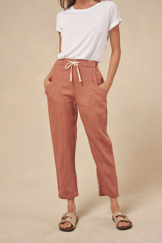 Luxe Pants - Terracotta