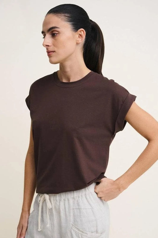 Rhodes Tee - Chocolate