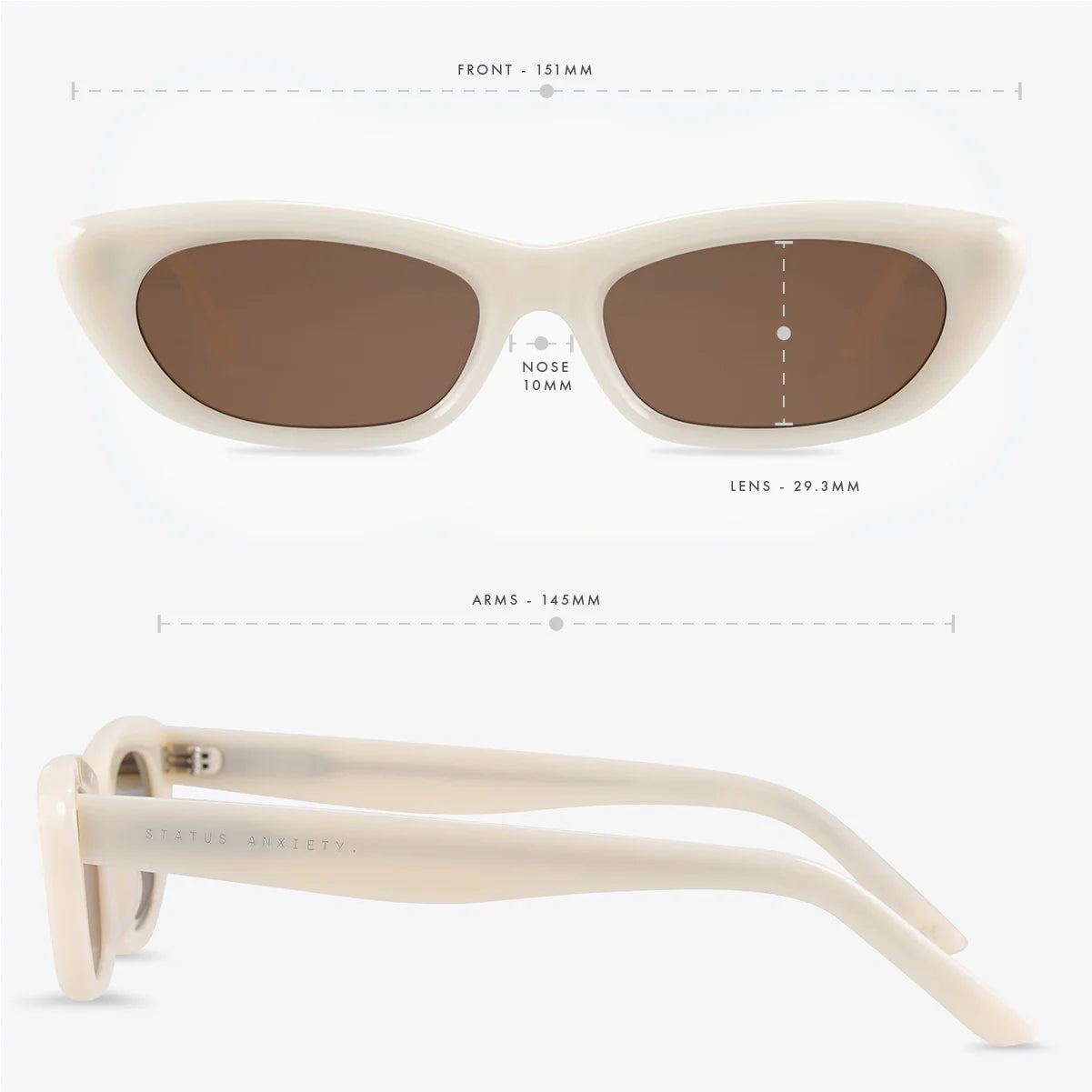 Sidelines Sunglasses - Bone