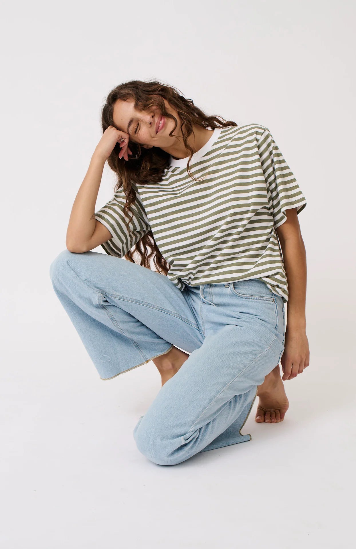 Sophie Tee - Palm Stripe