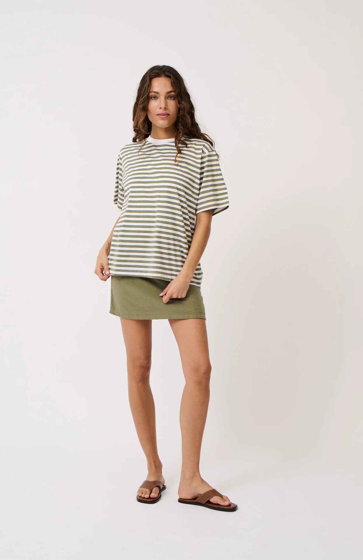 Sophie Tee - Palm Stripe