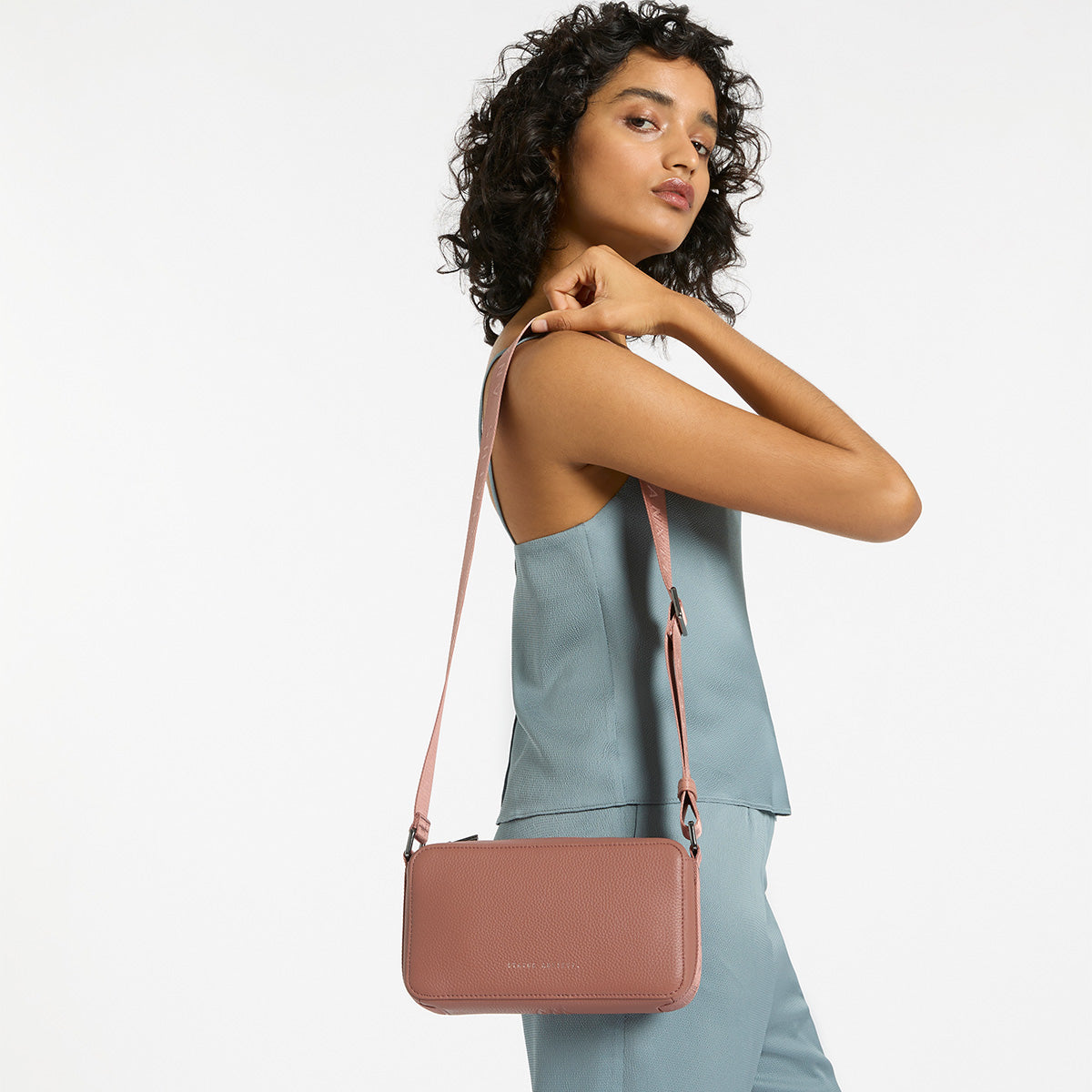 Delirium Leather Bag - Dusty Rose