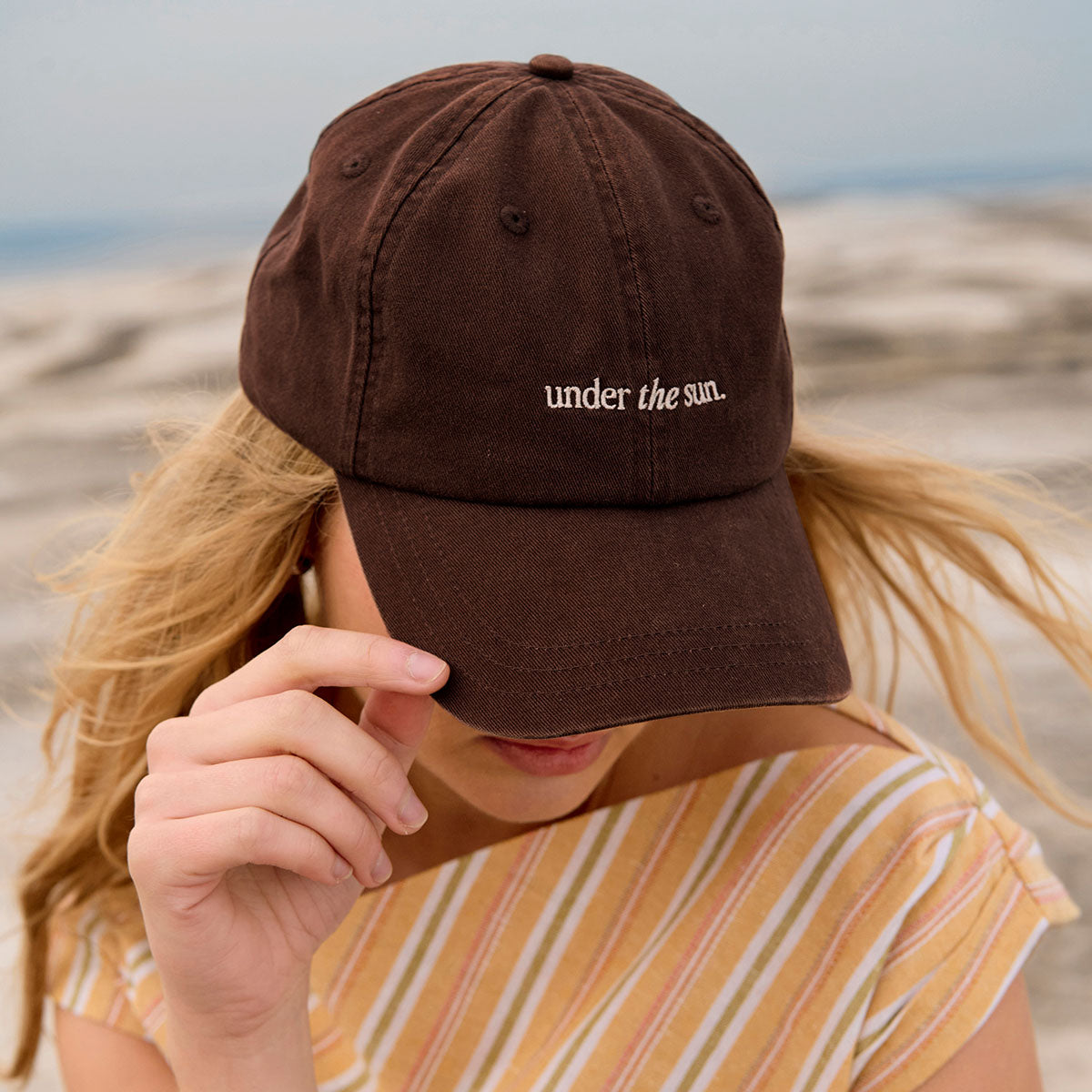 Under The Sun Cap - Bark