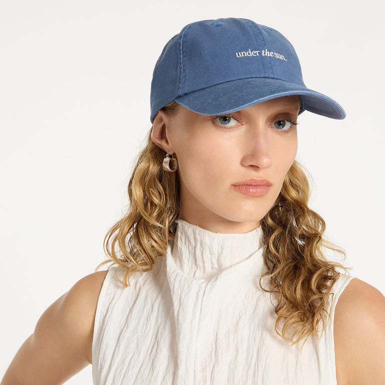 Under The Sun Cap - French Blue