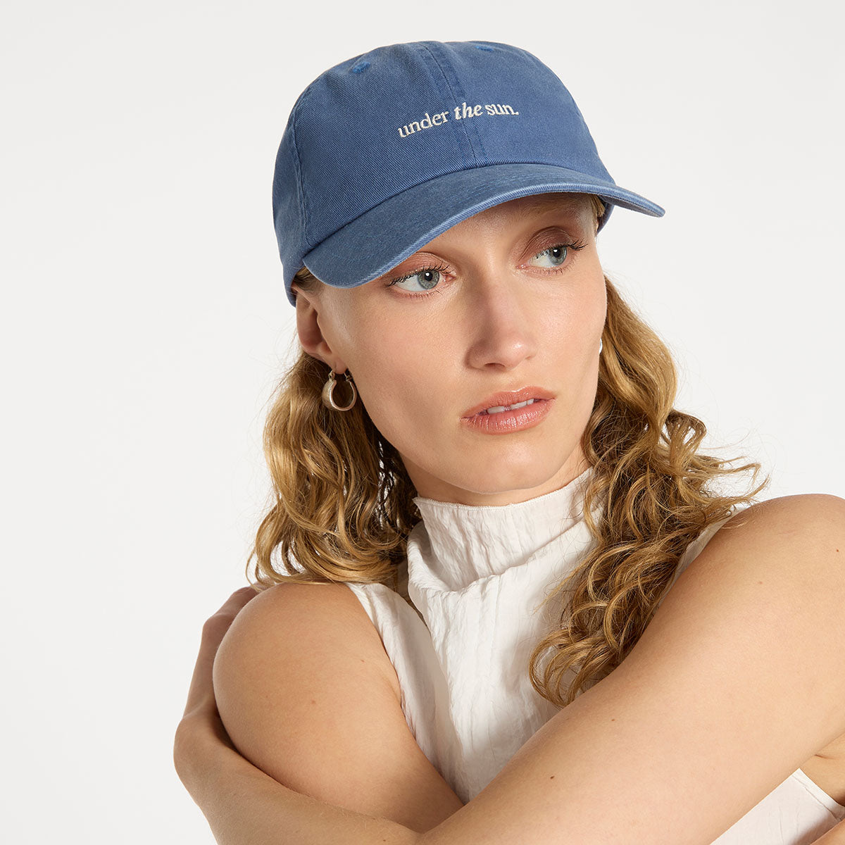 Under The Sun Cap - French Blue
