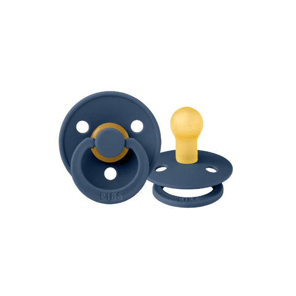 BIBS Dummies - Round S1 - Steel Blue (2pk)
