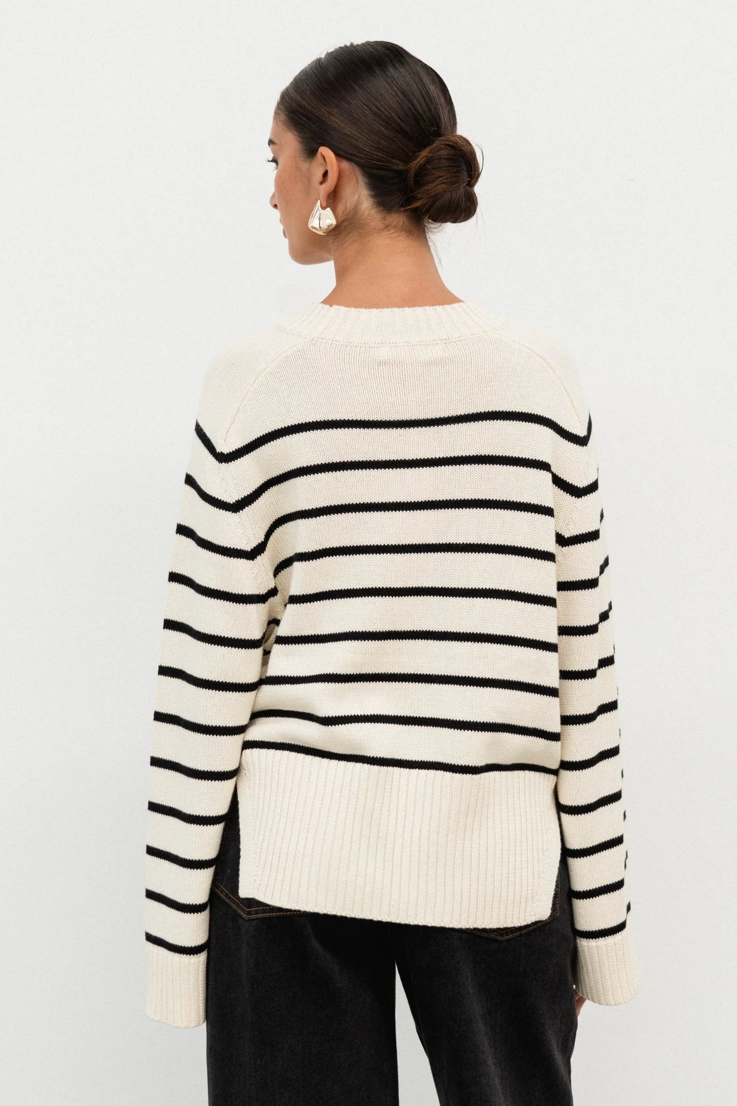 Sylva Stripe Knit Top