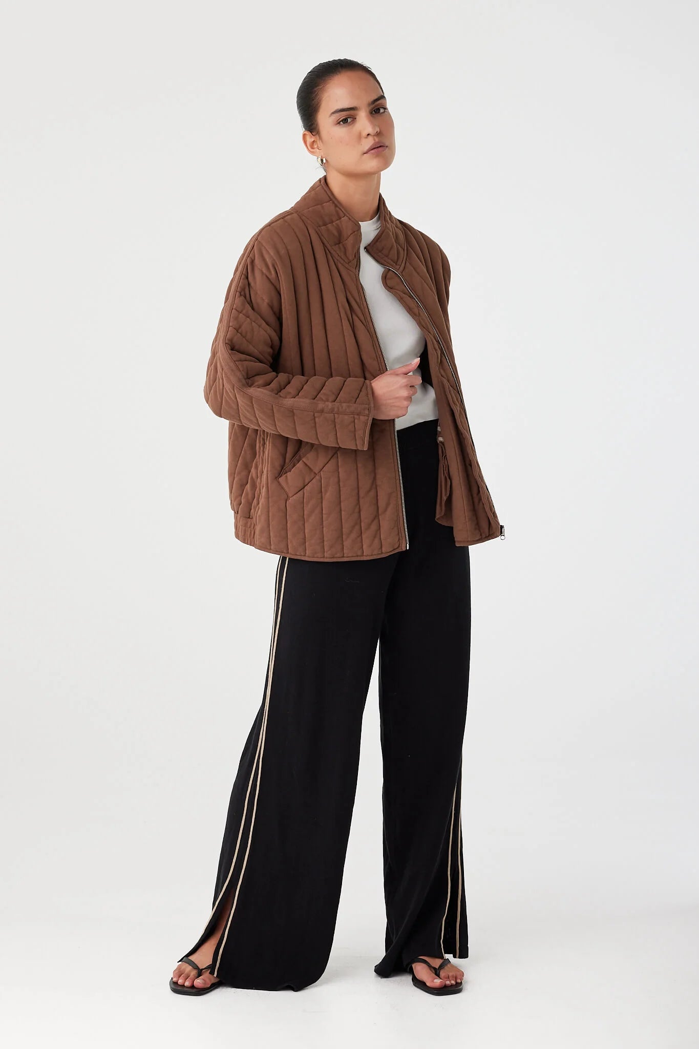 Tessa Jacket - Chocolate