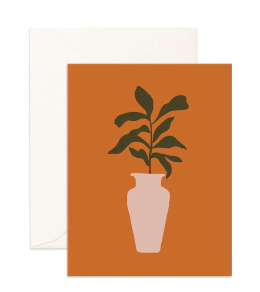 Still Life Fiddle Leaf Card