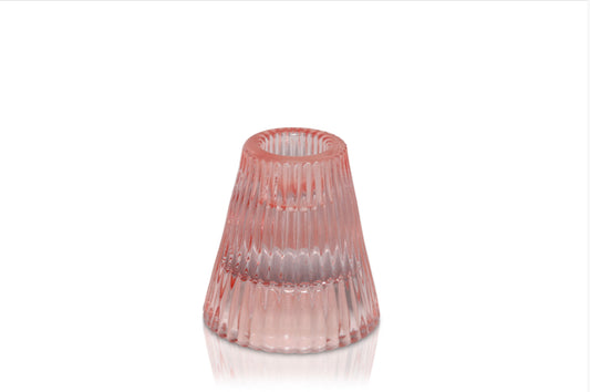 Carlo Vintage Candle Holder - Rosé